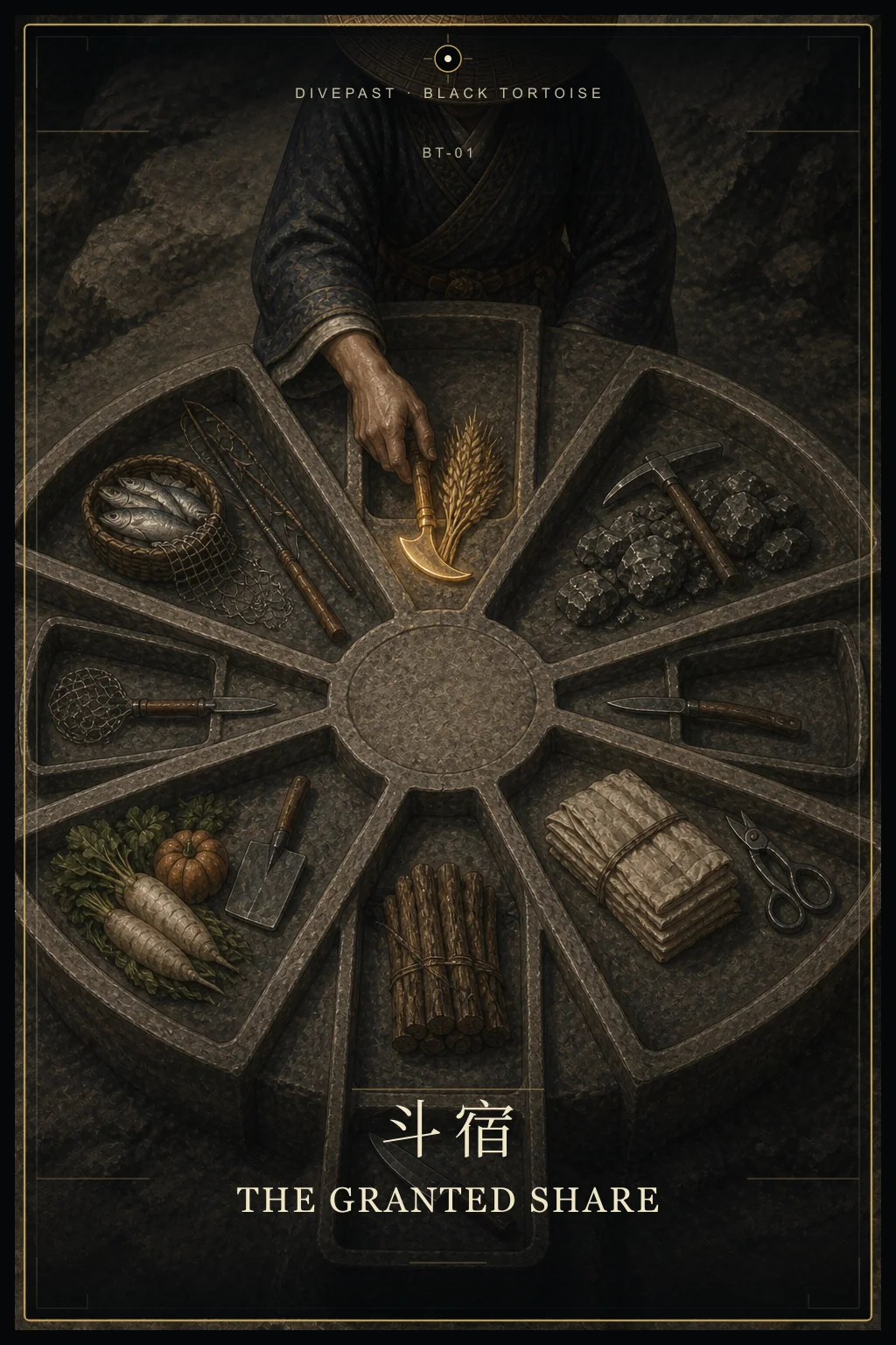 斗宿 The Granted Share oracle card