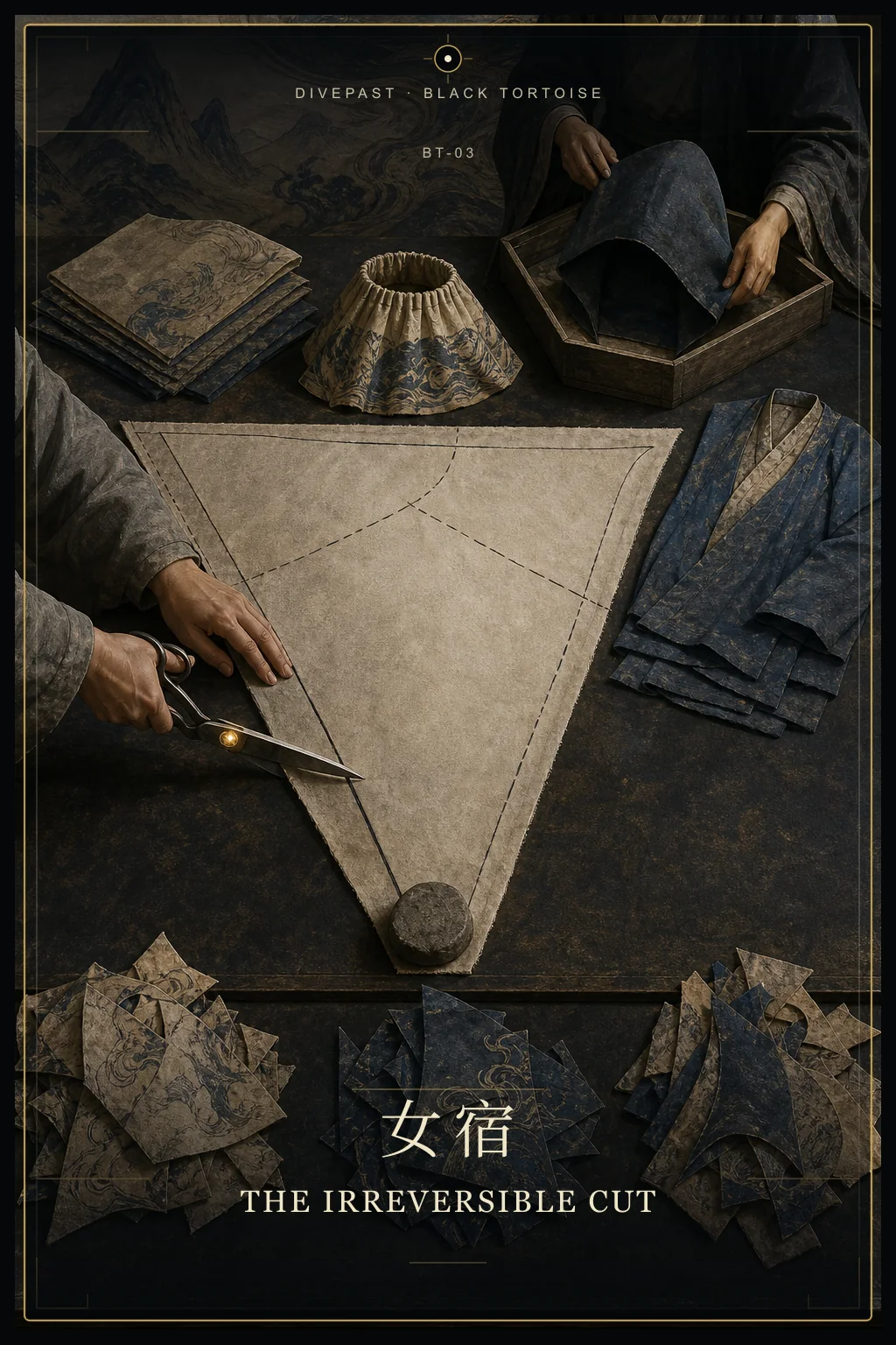 女宿 The Irreversible Cut oracle card