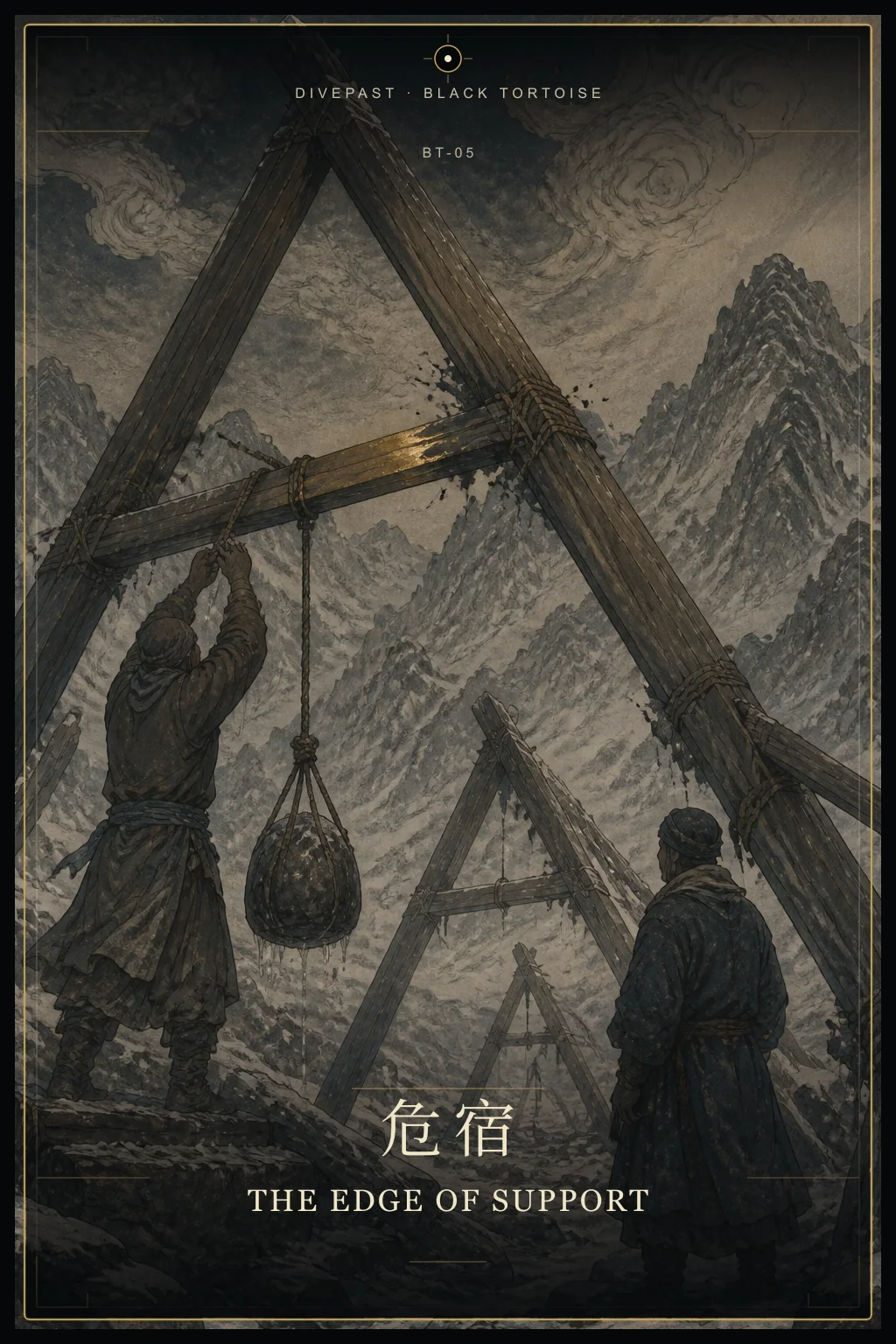 危宿 The Edge of Support oracle card