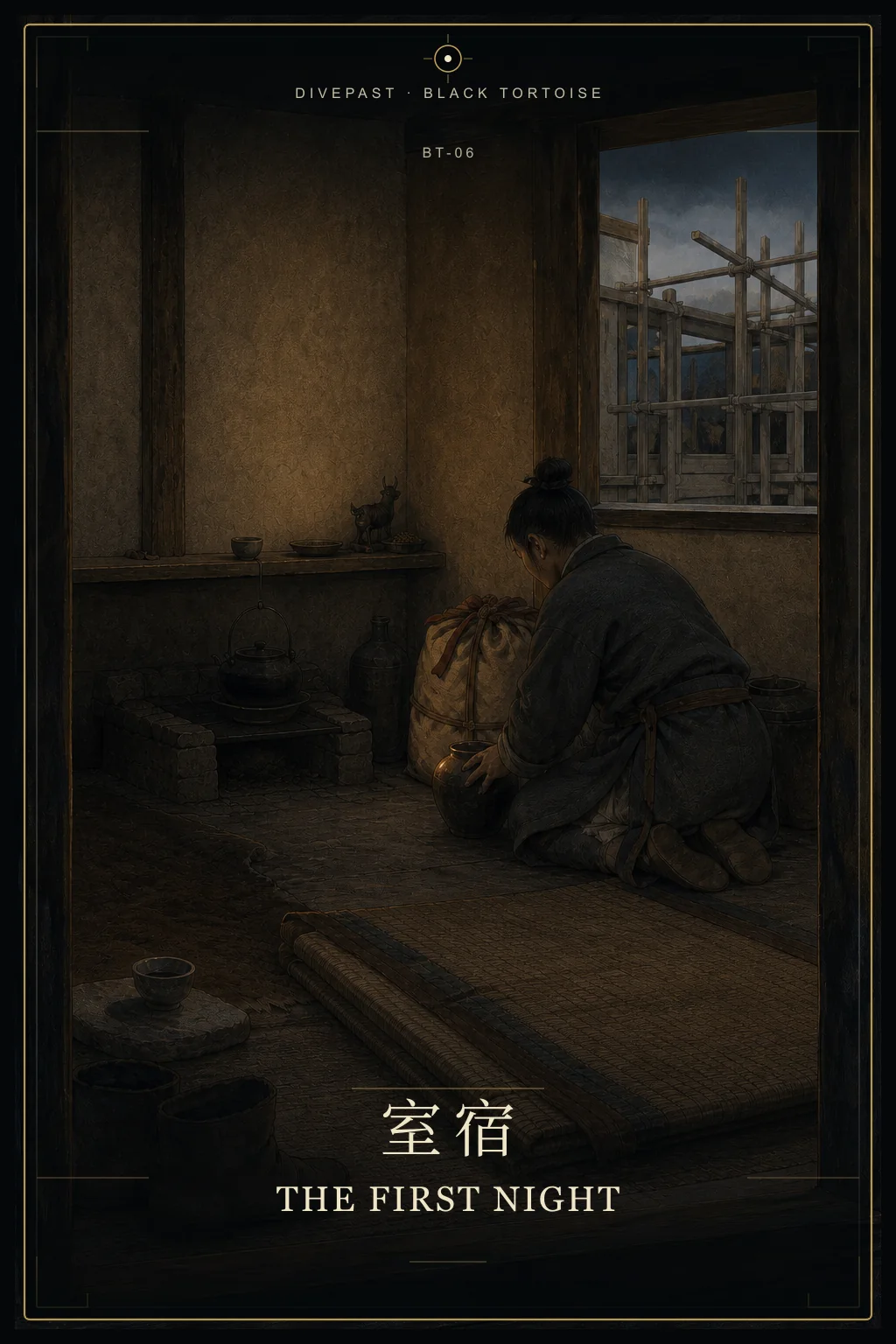 室宿 The First Night oracle card