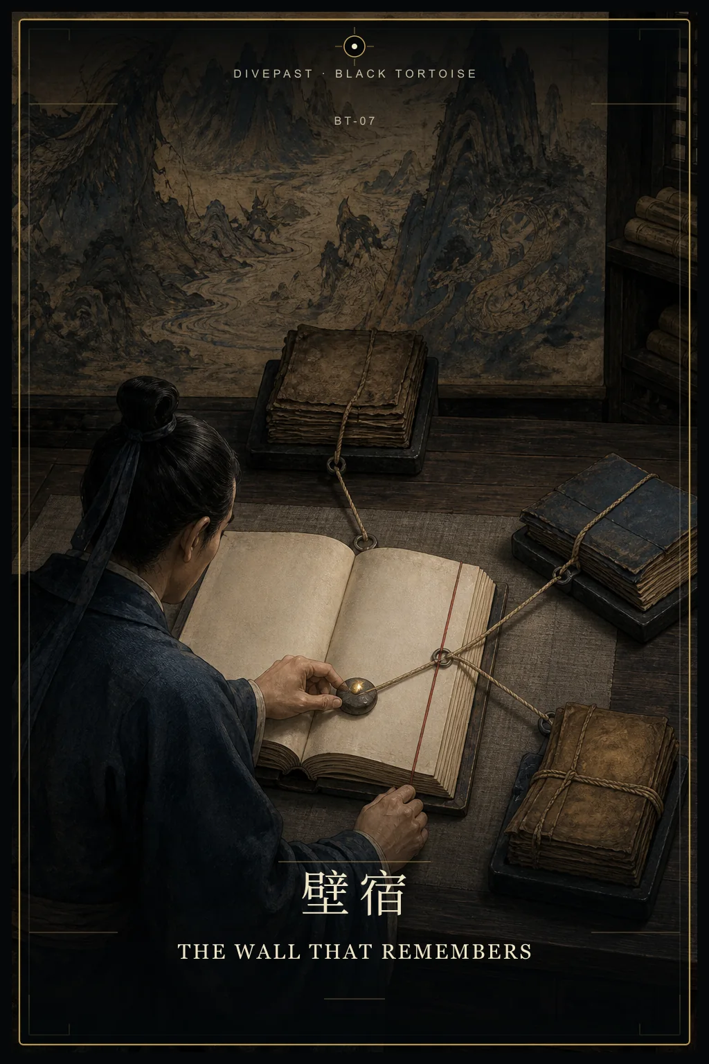 壁宿 The Wall That Remembers oracle card