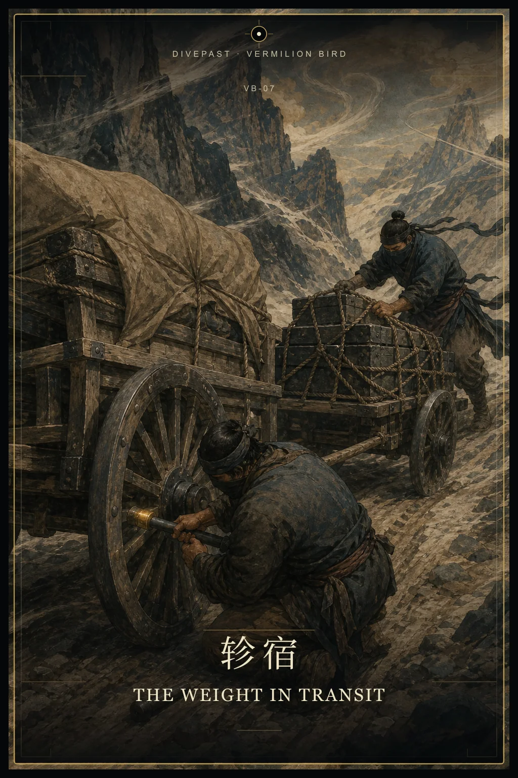 轸宿 The Weight in Transit oracle card
