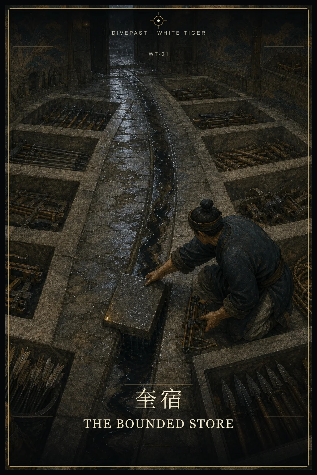 奎宿 The Bounded Store oracle card