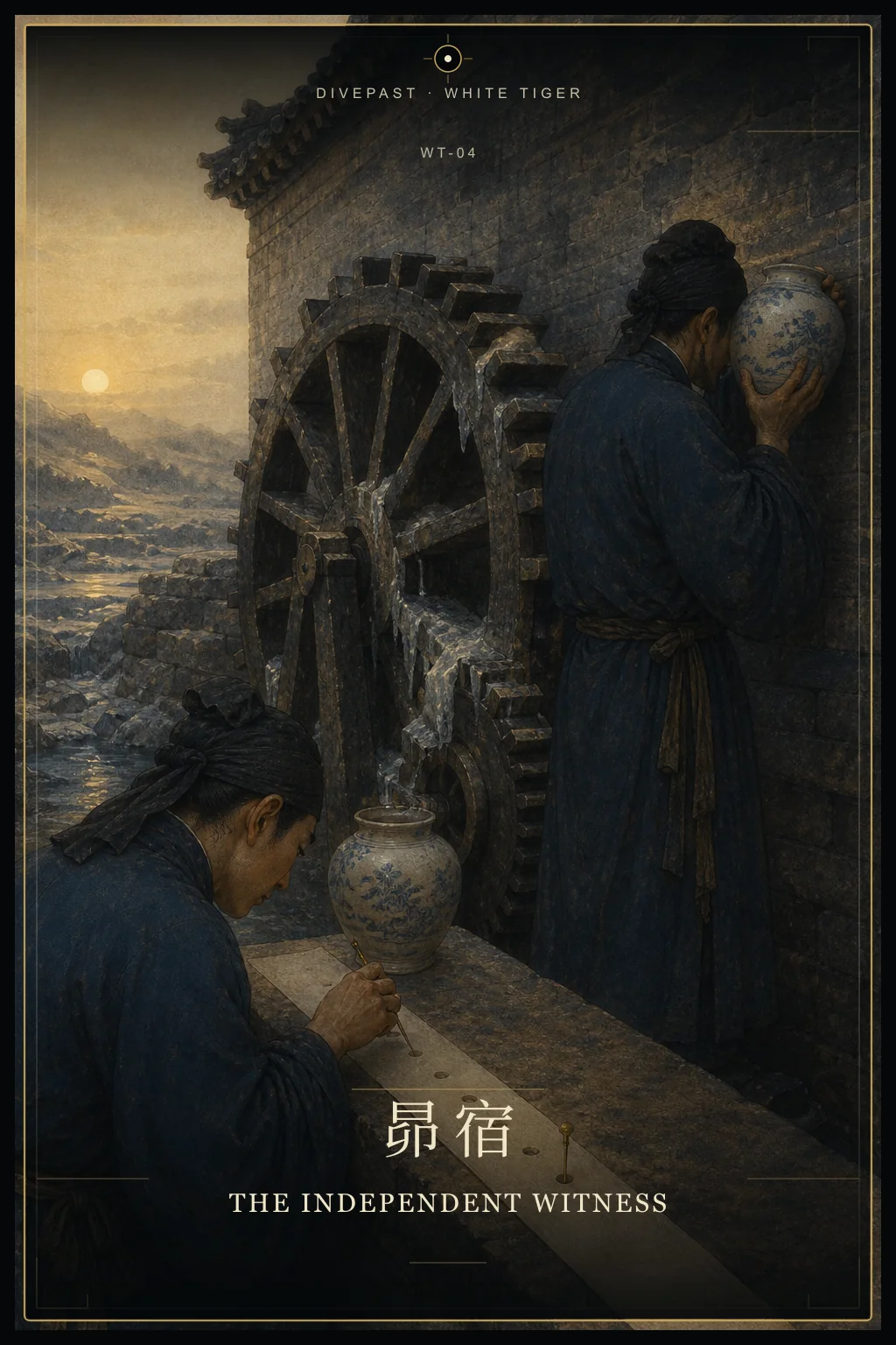 昴宿 The Independent Witness oracle card