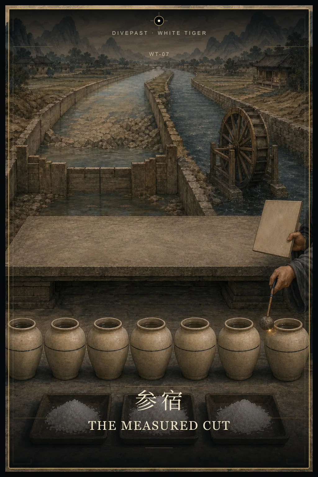 参宿 The Measured Cut oracle card