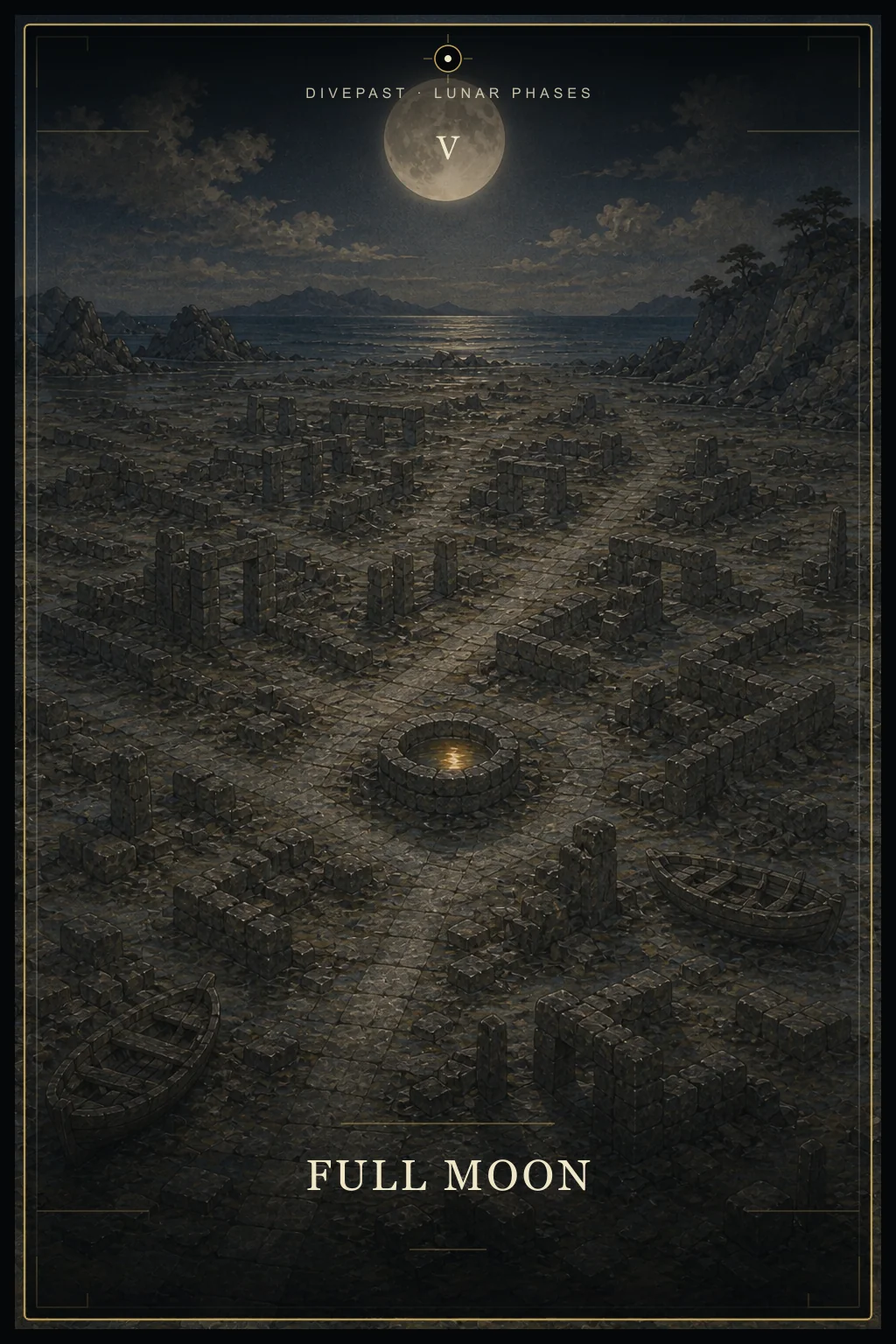 满月 Full Moon oracle card