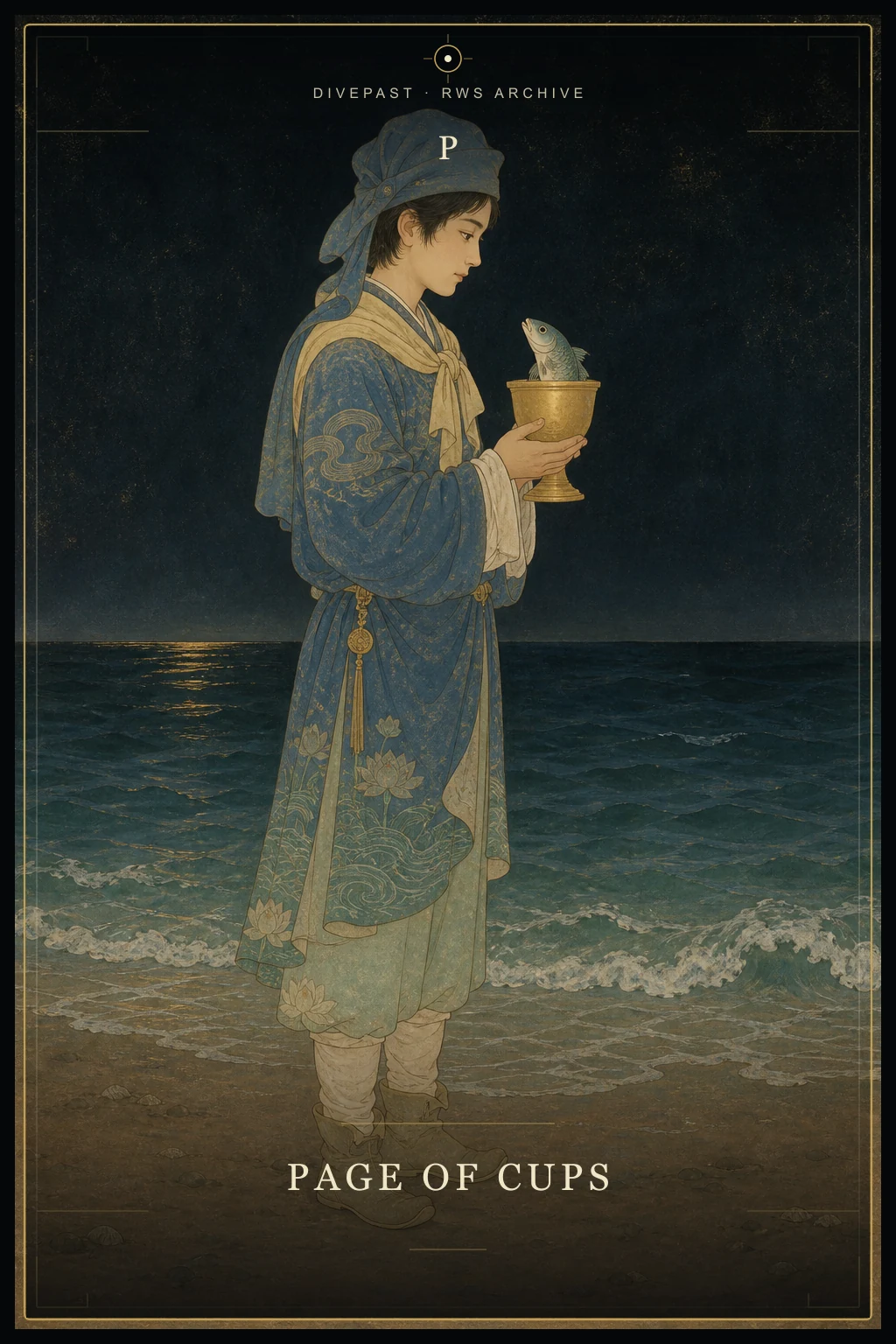 Page of Cups Tarot card
