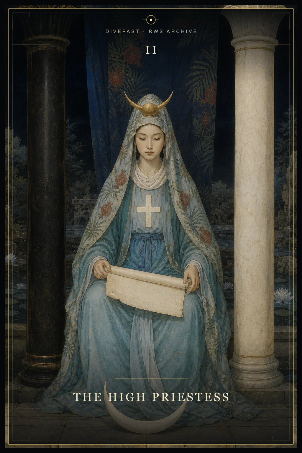 The High Priestess Tarot card