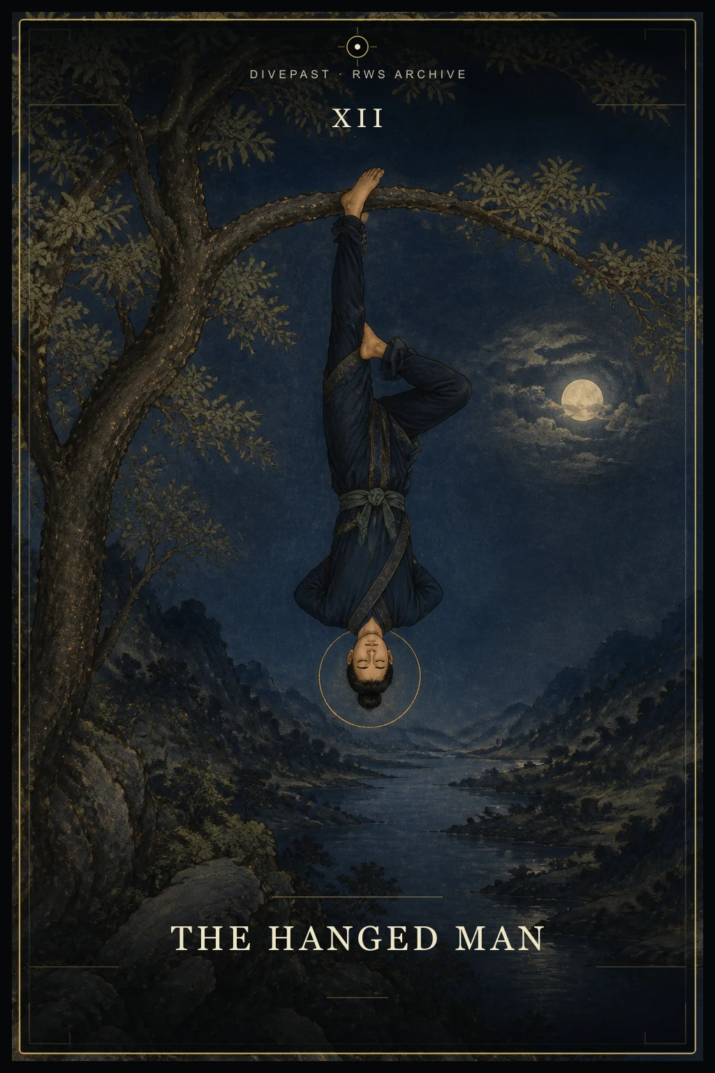 The Hanged Man Tarot card