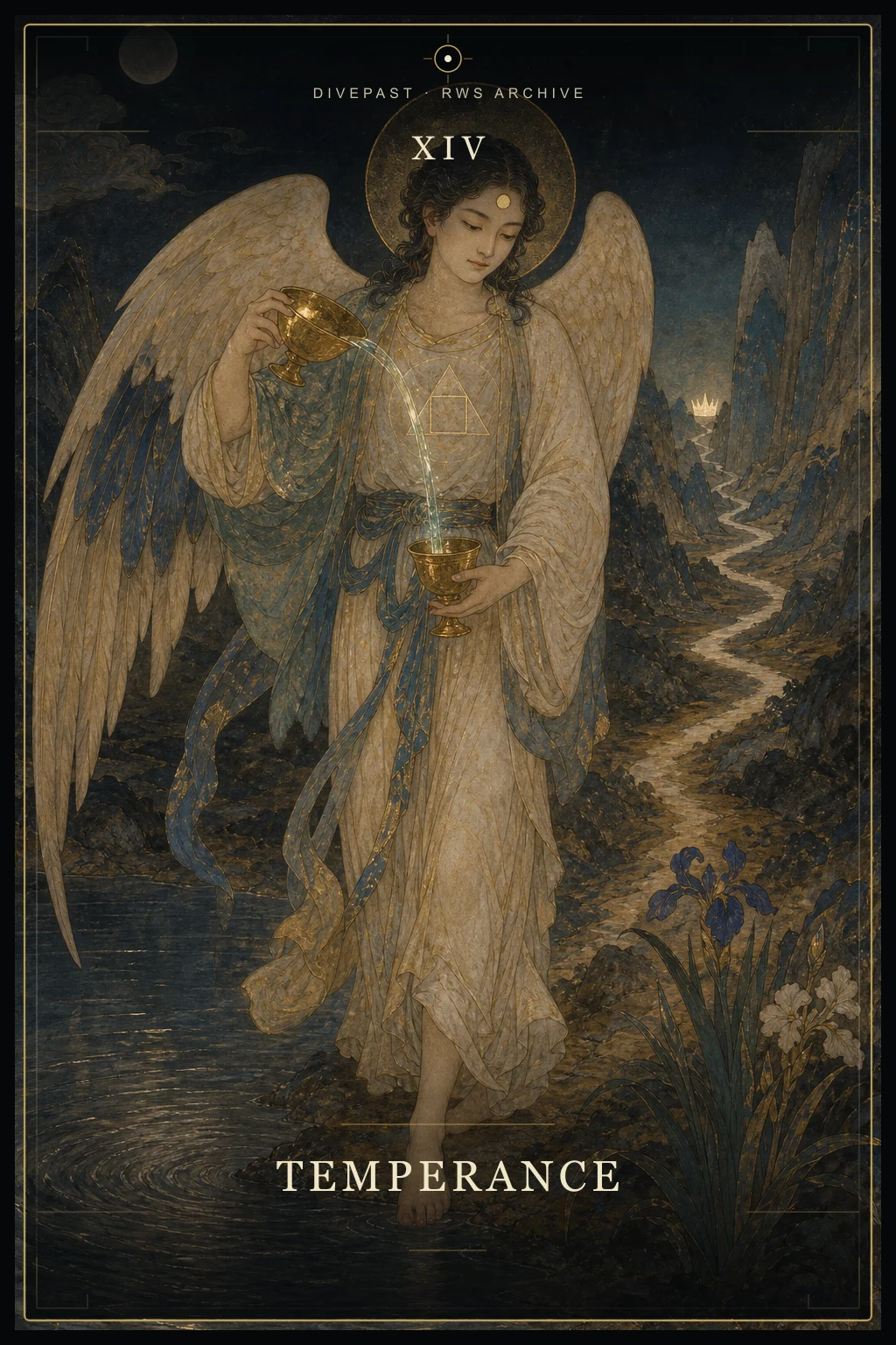 Temperance Tarot card