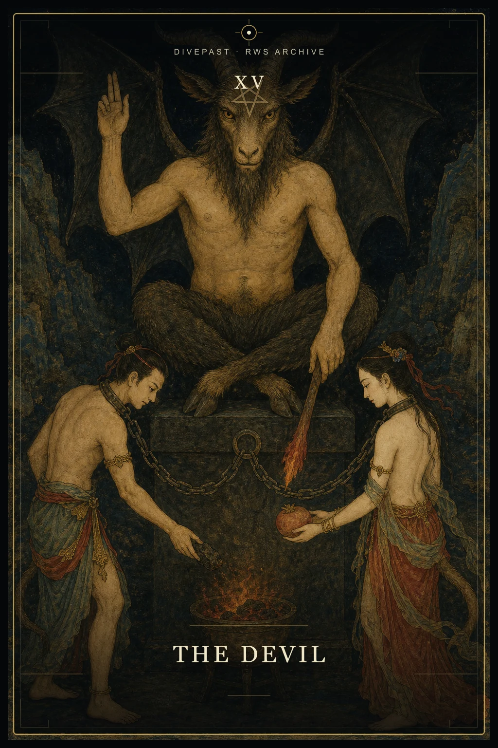 The Devil Tarot card