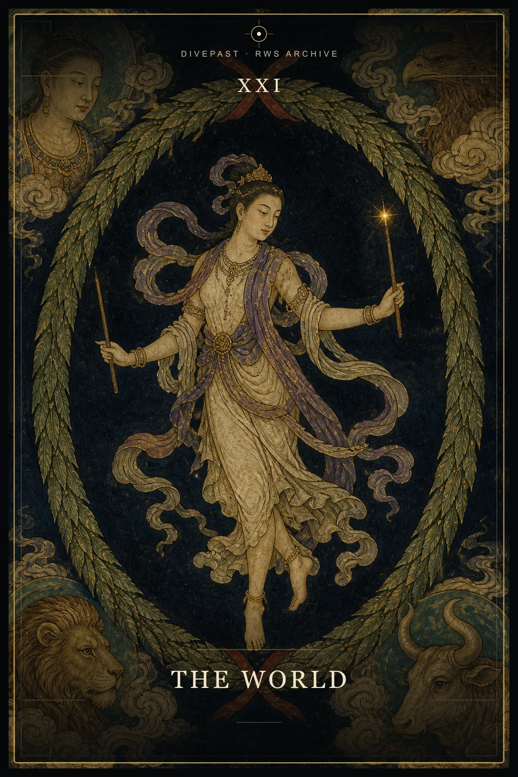 The World Tarot card
