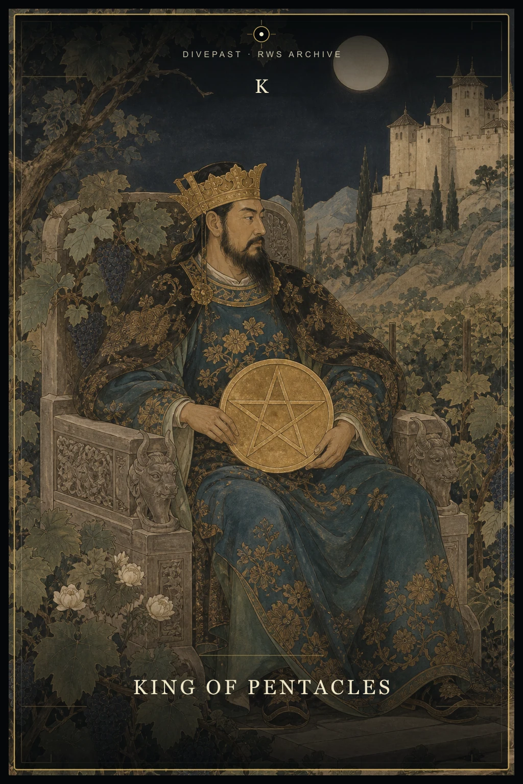 King of Pentacles Tarot card