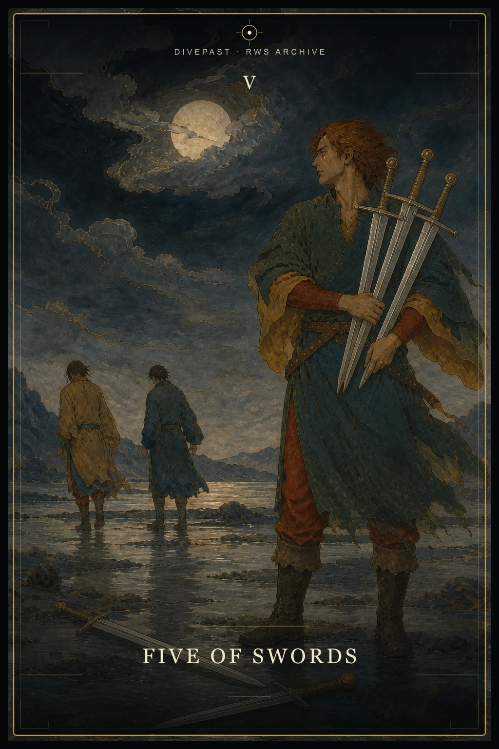 Five of Swords Tarot card