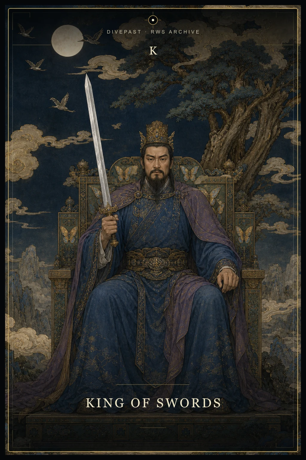 King of Swords Tarot card