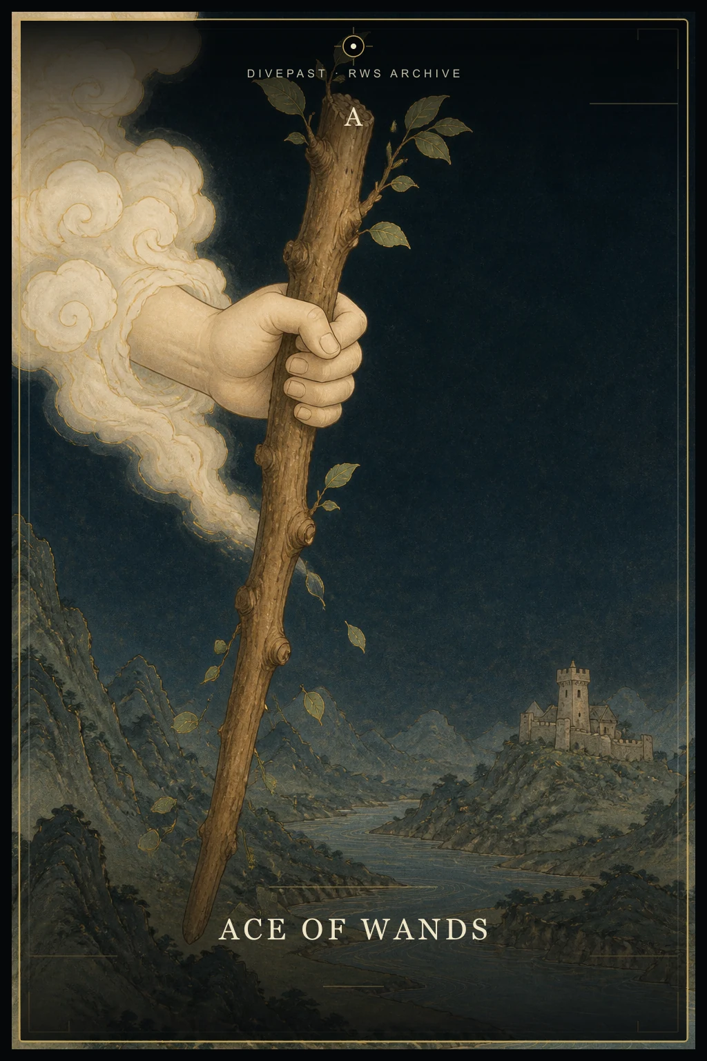 Ace of Wands Tarot card