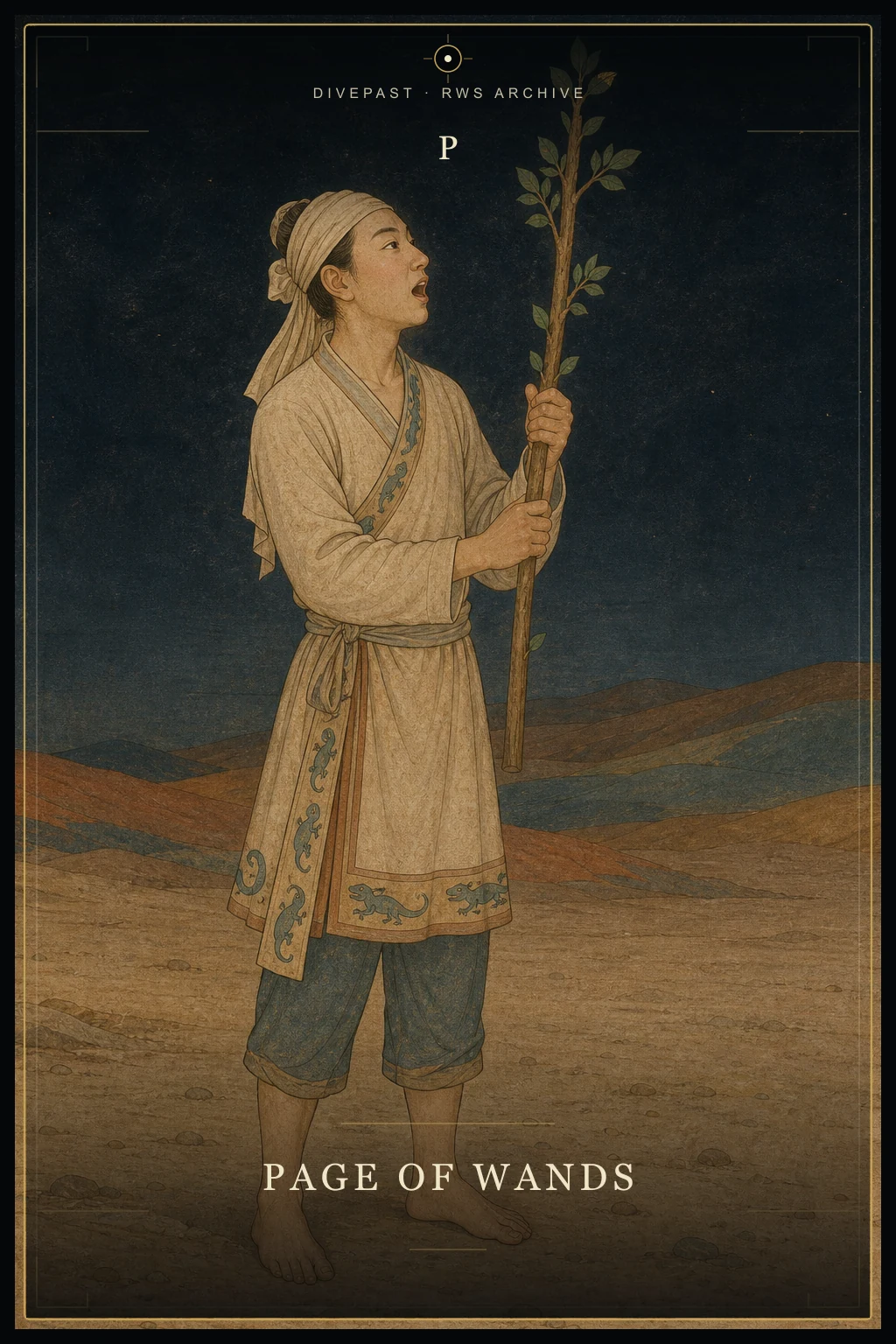 Page of Wands Tarot card